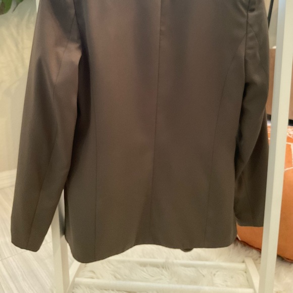 H&M Dark Green Open Front Blazer - Picture 2 of 3
